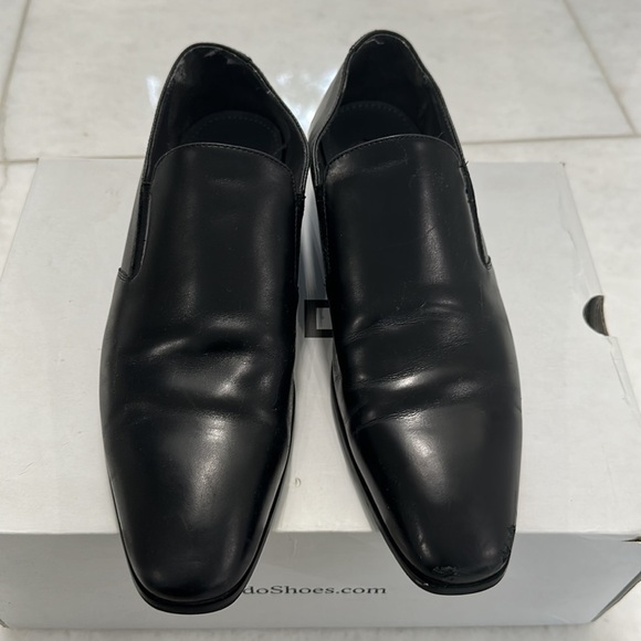 Men’s Black Aldo Loafers Size 12 - Picture 2 of 9
